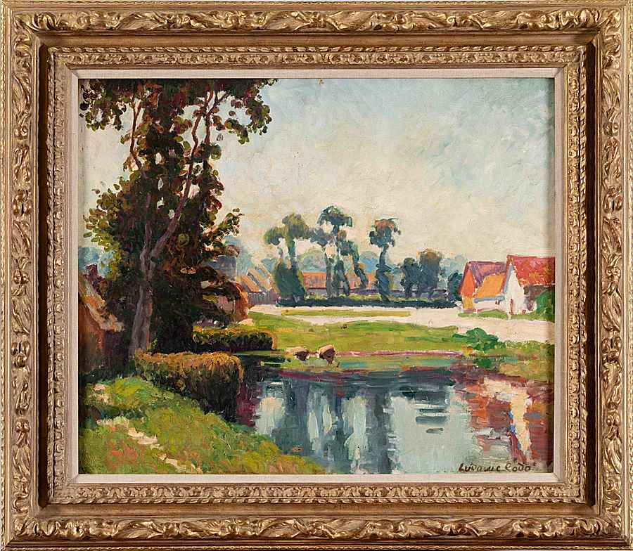 La Mare à Berneval - Ludovic-Rodo Pissarro (1878 - 1952)